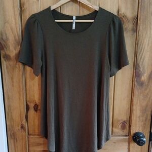 Azules Rayon Knit Swing Top - Medium